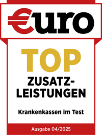 Euro Siegel 04/2025 Top Zusatzleistungen
