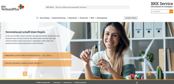 eMagazin Arbeitgeberservice