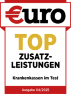 Euro Siegel 04/2025 Top Zusatzleistungen