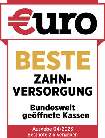 Euro Magazin: Zahnversorgung Note 1,0 – Bewertung in Heft 04/2019